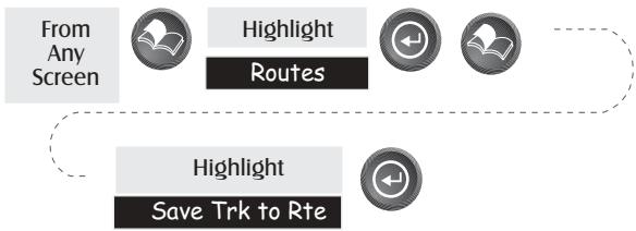 MAGELLAN SPORTRAK MAP - Routes - 22