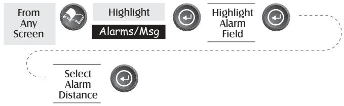 MAGELLAN SPORTRAK MAP - Alarms - 1