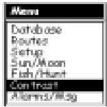 MAGELLAN SPORTRAK MAP - Adjusting the Contrast - 3