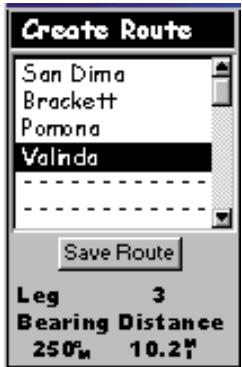 MAGELLAN SPORTRAK PRO - Routes - 6