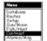 MAGELLAN SPORTRAK PRO - Power / Backlight / Contrast - 9