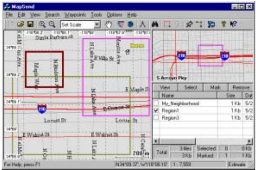 MAGELLAN SPORTRAK PRO - MapSend Streets - 1