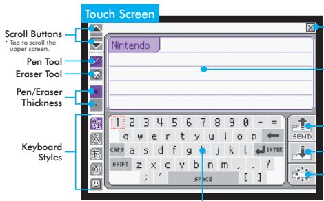 NINTENDO DS - PICTOCHAT - 1