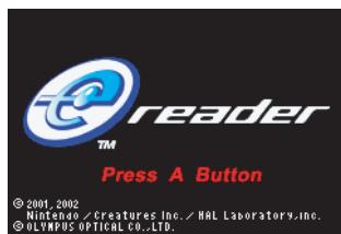 NINTENDO E-READER - Installing and Removing the e-Reader - 2