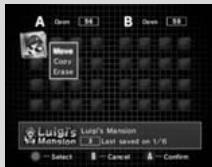 NINTENDO GAMECUBE SYSTEM - MOVING A FILE - 1