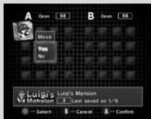 NINTENDO GAMECUBE SYSTEM - MOVING A FILE - 2