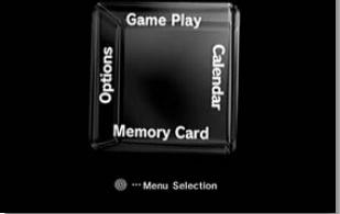 NINTENDO GAMECUBE SYSTEM - Option Screen - 2