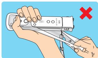 NINTENDO WII - Attention - blessures et dommages matériels - 2
