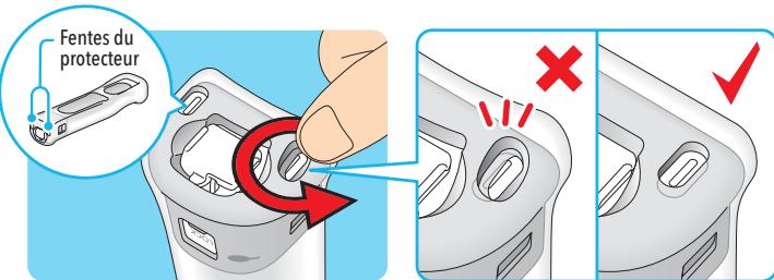 NINTENDO WII - Replacer le protecteur du wii motionplus - 1