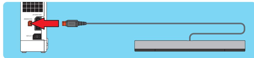 NINTENDO WII - Installation du capteur - 1
