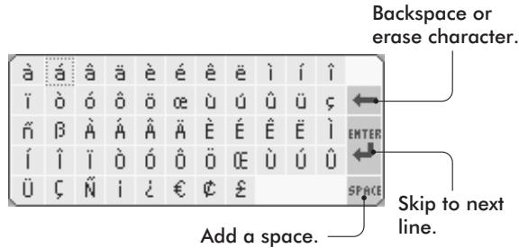NINTENDO DS LITE - Using the On-Screen Keyboard - 3
