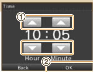 NINTENDO DS I XL - Setting the time - 3