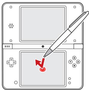 NINTENDO DS I XL - Using the Nintendo DSi XL Stylus - 1