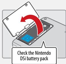 NINTENDO DS I XL - I can't recharge the Nintendo DSi XL battery pack / The recharge indicator LED is not lit - 6