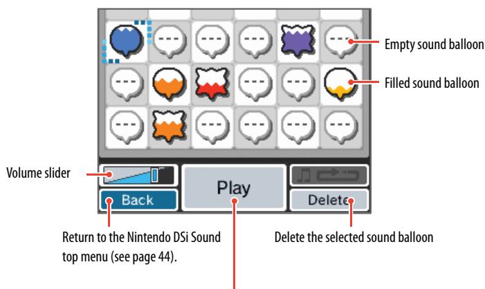 NINTENDO DS I XL - Recording and Playing with Sounds - 1