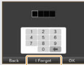 NINTENDO DS I XL - What to do if you forget your PIN and secret-question answer... - 2