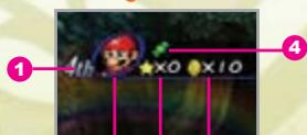 NINTENDO MARIO PARTY 8 - Panel de Estatus: - 1