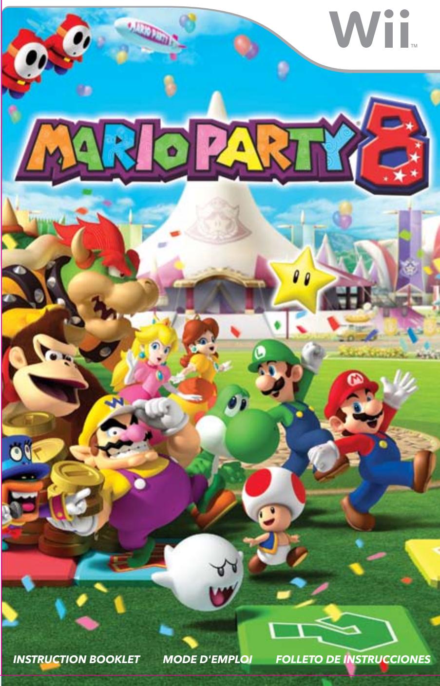 NINTENDO MARIO PARTY 8 - IMPORTANT LEGAL INFORMATION - 1