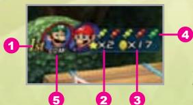 NINTENDO MARIO PARTY 8 - Status Panel: Tag Battle - 1