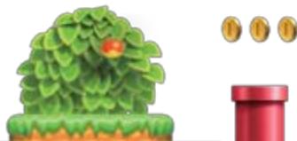 NINTENDO SUPER MARIO BROS.WII - Tuberías y metas - 8