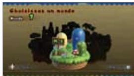 NINTENDO SUPER MARIO BROS.WII - Écran de sélection du monde - 2