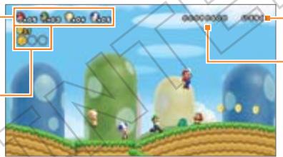 NINTENDO SUPER MARIO BROS.WII - Écran de jeu - 1