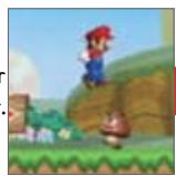 NINTENDO SUPER MARIO BROS.WII - Sauter et écraser les ennemis - 2