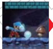 NINTENDO SUPER MARIO BROS.WII - Lancer des boules de glace - 1