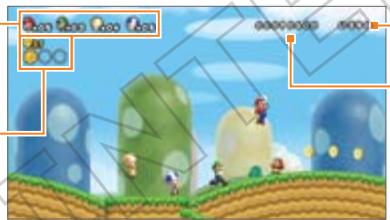 NINTENDO SUPER MARIO BROS.WII - Pantalla del jeu - 1