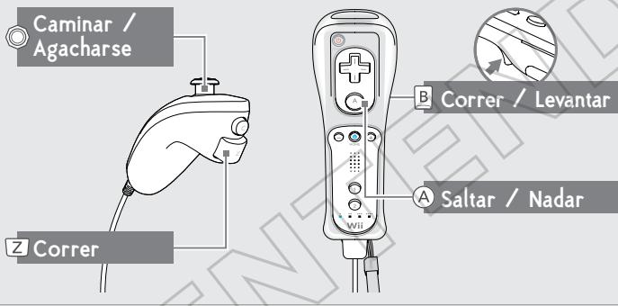 NINTENDO SUPER MARIO BROS.WII - I Como usar el control Nunchuk - 1