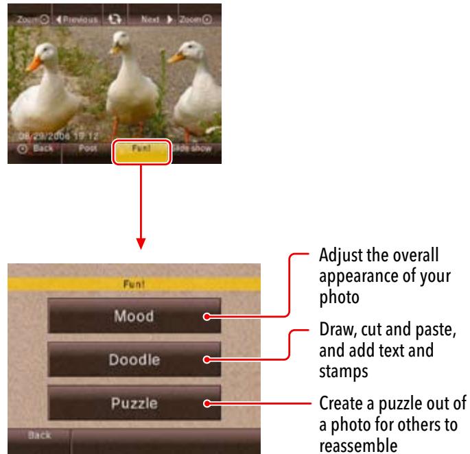 NINTENDO WII CHANNELS AND SETTINGS - Having Fun With Your Photos - 1