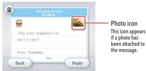 NINTENDO WII CHANNELS AND SETTINGS - Replying to a Message - 1
