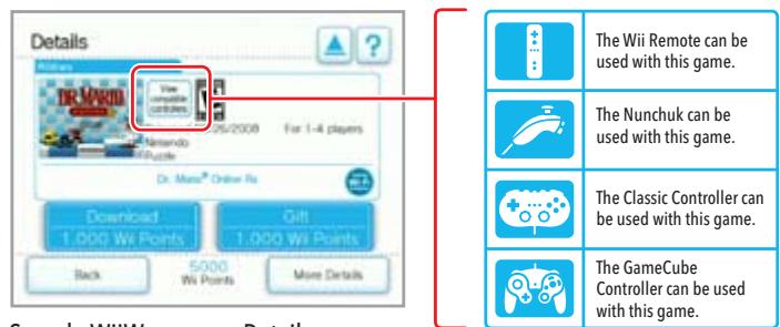 NINTENDO WII CHANNELS AND SETTINGS - WiiWare Game Controllers - 1