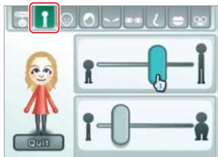 NINTENDO WII CHANNELS AND SETTINGS - Making Your First Mii - 6