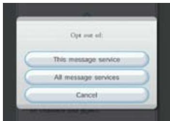 NINTENDO WII CHANNELS AND SETTINGS - Canceling Wii Channel Message Service - 2