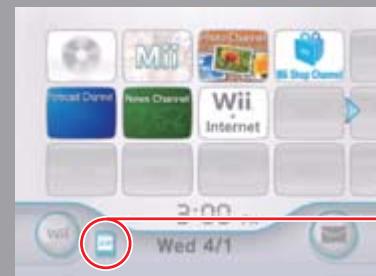 NINTENDO WII CHANNELS AND SETTINGS - SD Card Menu - 1