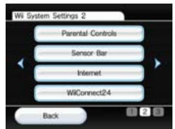 NINTENDO WII CHANNELS AND SETTINGS - Wii Settings - 2