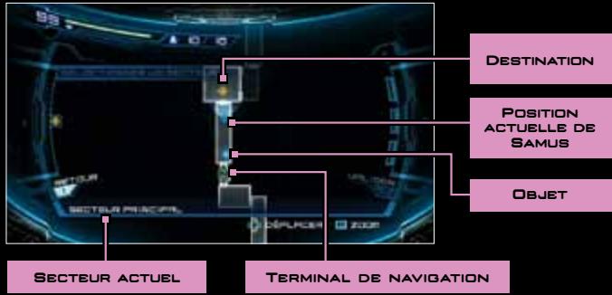 NINTENDO WII METROID OTHER M - Visualiser la CARTE - 1