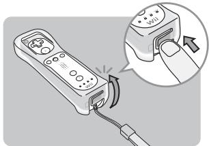 NINTENDO WII REMOTE PLUS CONTROLLER - Installing Batteries (continued) - 2