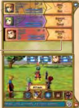 NINTENDO GOLDEN SUN DARK DAWN - FIGHTING ENEMIES - 1