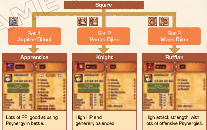 NINTENDO GOLDEN SUN DARK DAWN - An Example of Changing Class (for Matthew) - 1
