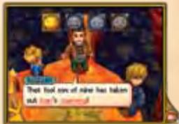 NINTENDO GOLDEN SUN DARK DAWN - TALK / INVESTIGATE - 1