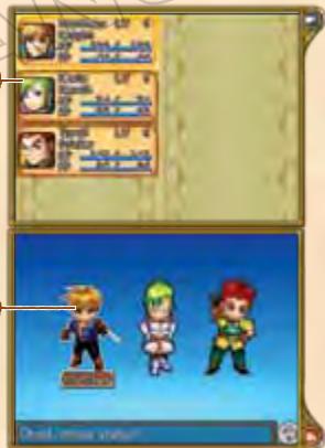 NINTENDO GOLDEN SUN DARK DAWN - Personnages qui se joignent au combat - 1