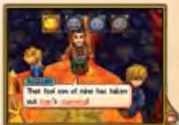NINTENDO GOLDEN SUN DARK DAWN - PARLER Et enqueter - 2