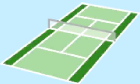 NINTENDO MARIO TENNIS OPEN - Limites du terrain - 1