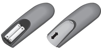 FRANCE TELECOM CONVERSAL 2 - INSÉRER LES BATTERIES - 1