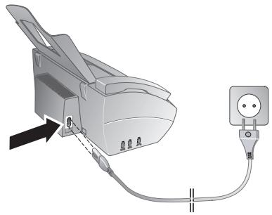 FRANCE TELECOM GALEO 5875 - Raccorder le cordon d'alimentation - 2