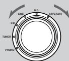 ONKYO A-933 - Selecting Speaker Set A or B - 1