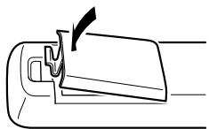 ONKYO A-933 - Installing the Batteries - 3