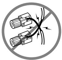 ONKYO A-933 - Speaker Connection Precautions - 1